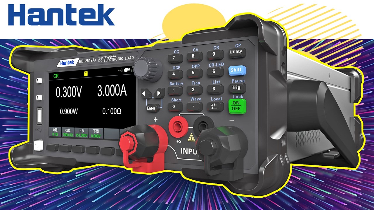 HDL2512A++ elektroniczne obciążenie DC 150V 30A 300W Hantek electronic loads HDL2500