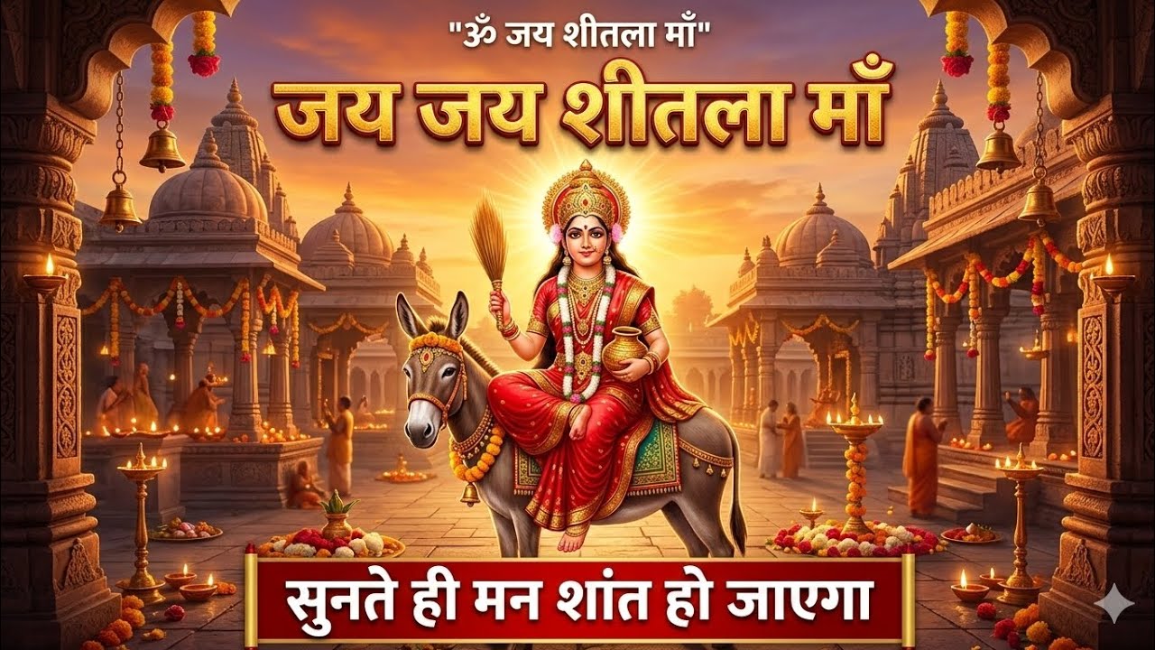 जय जय शीतला माँ 🙏 शक्तिशाली शीतला माता भजन | सुनते ही मन शांत हो जाएगा | Sheetla Mata Bhajan