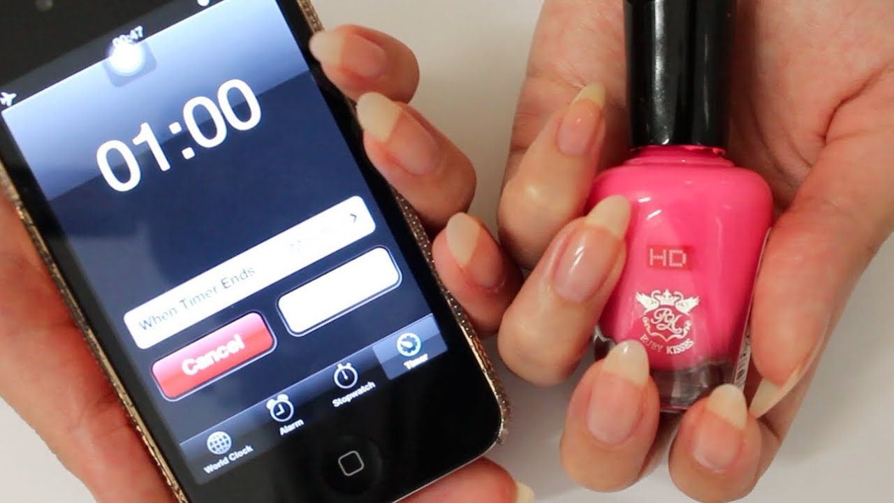 TAG: 1 Minute Nail Polish Challenge