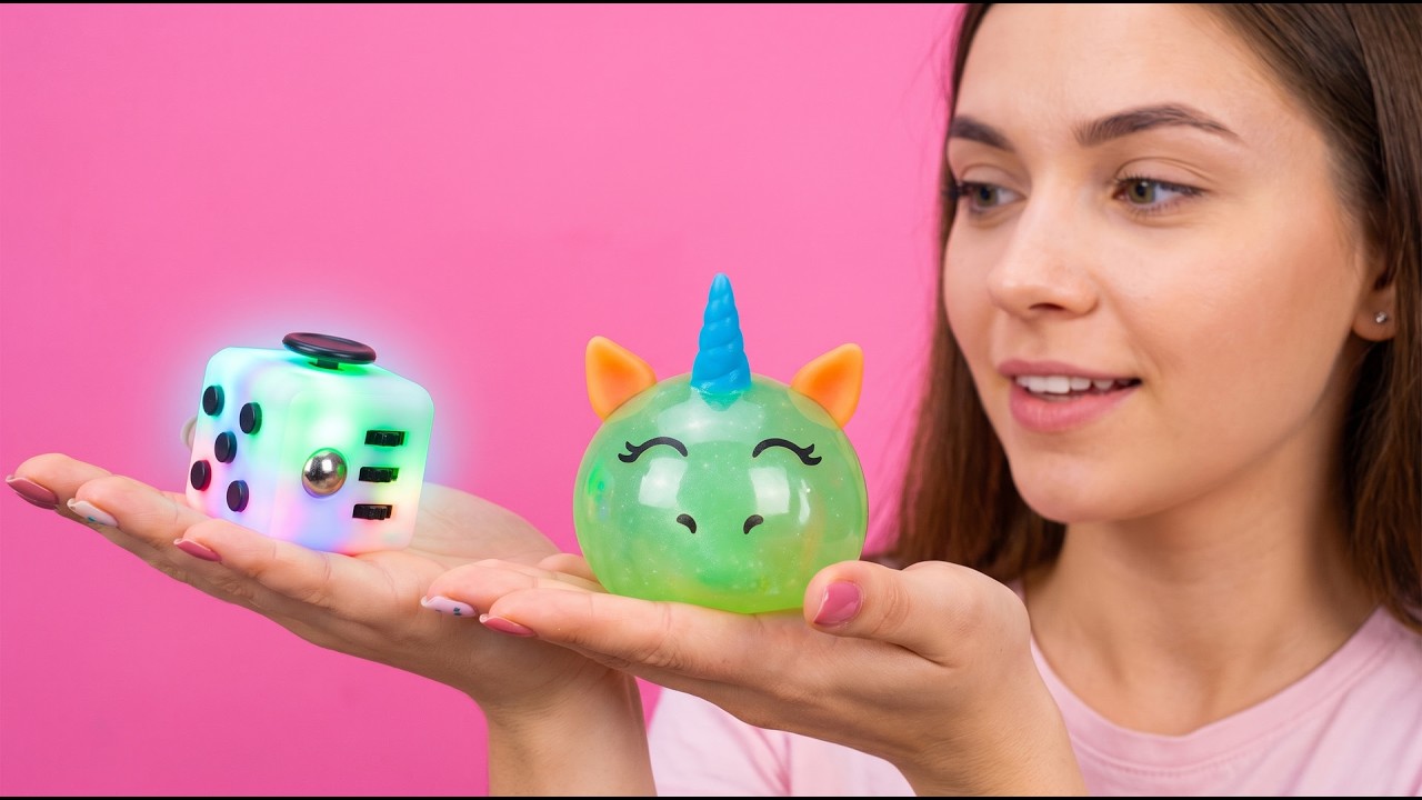 RICH vs. POOR FIDGETS || DIY Anti-Stress Toys Ideas! The Most Viral Gadgets by 123 GO! SCHOOL