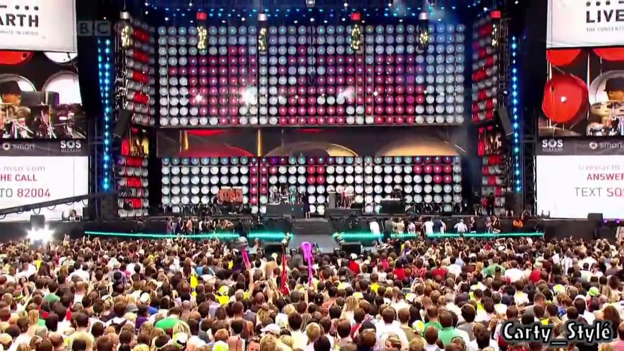 Black Eyed Peas - Pump It SOS | Live Earth | HD