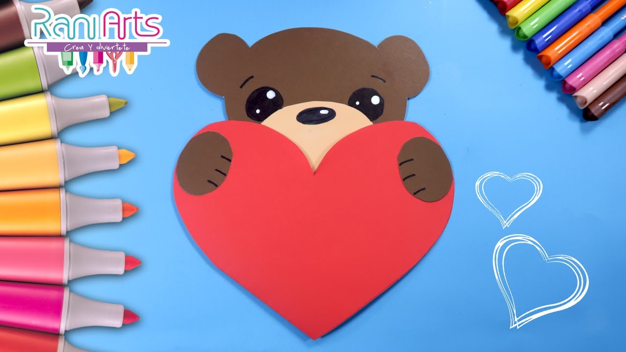 TARJETA DE AMOR - para cualquier ocasión y persona especial - DIY - LOVE CARD IDEA