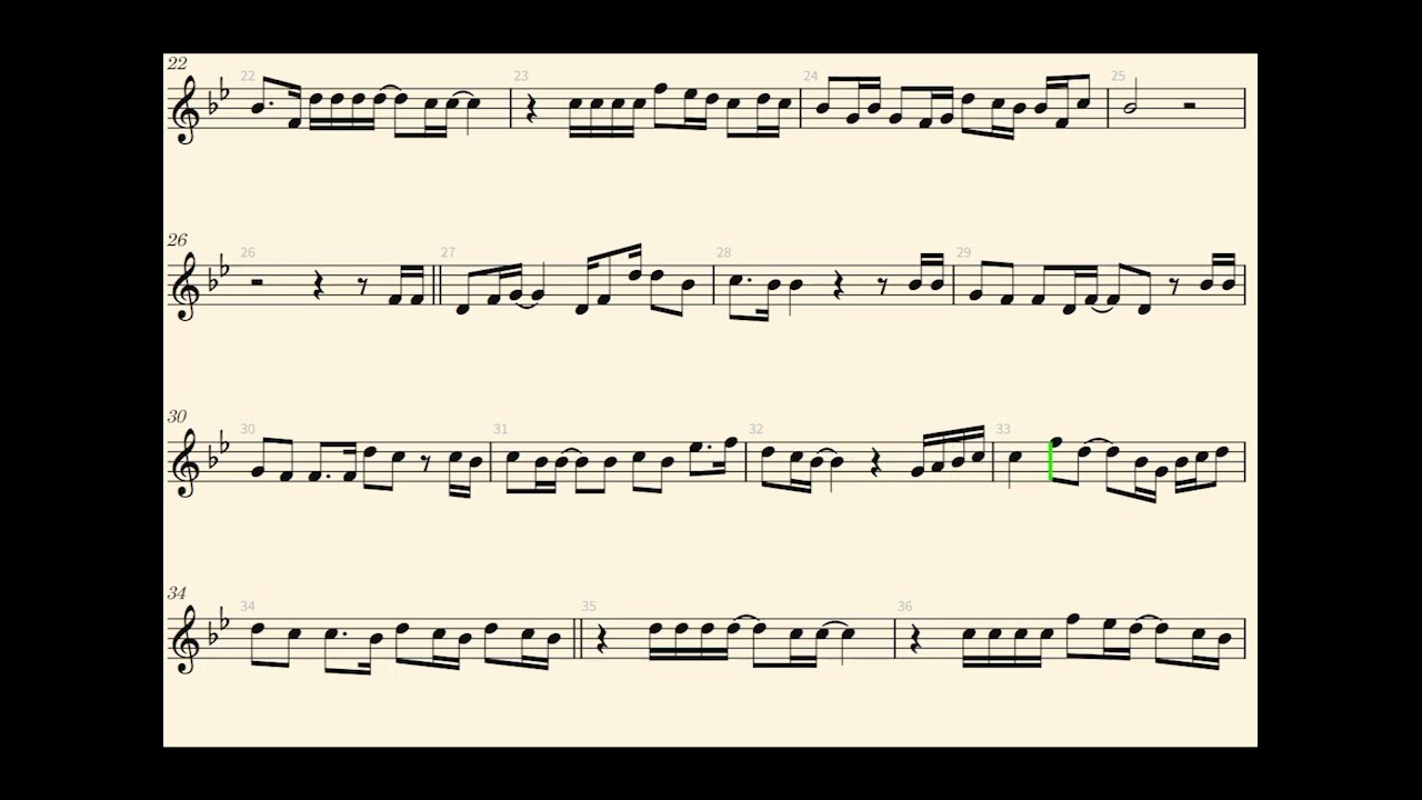 I don't want to miss a thing - Aerosmith - Tenor Sax Play Along