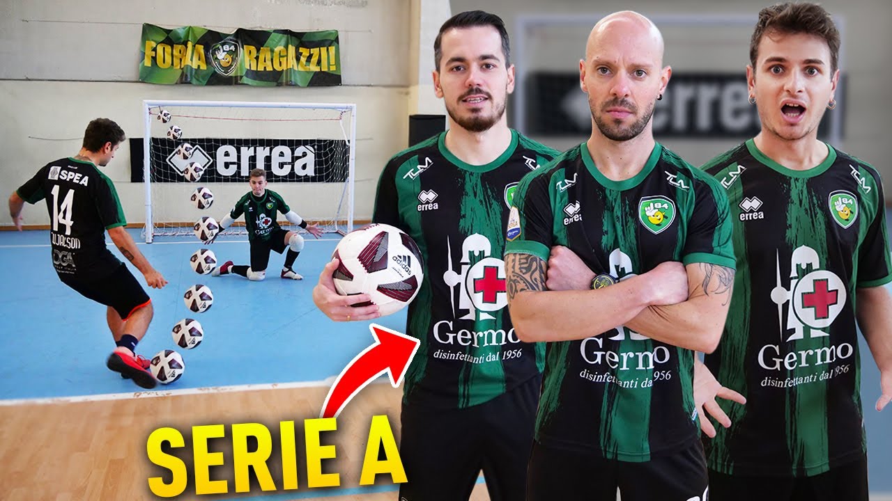 ⚽️ Il mio Provino con una Squadra di SERIE A FUTSAL! mi hanno preso?