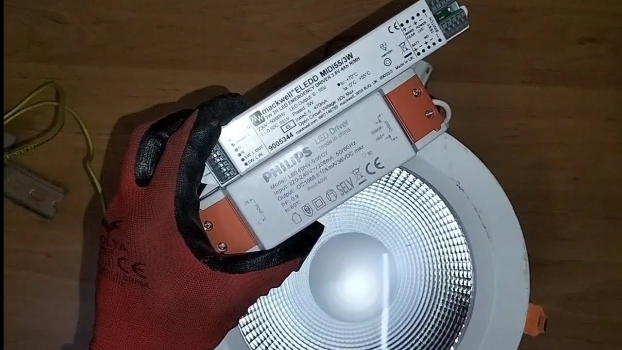 All led light emergency ballast connection part 1 in Tamil