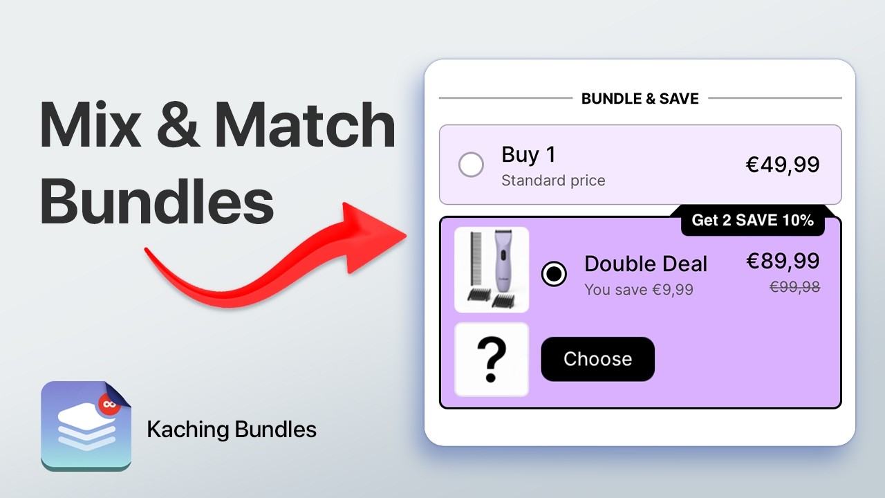 Build Your Own Bundle: Mix and Match Products in Shopify