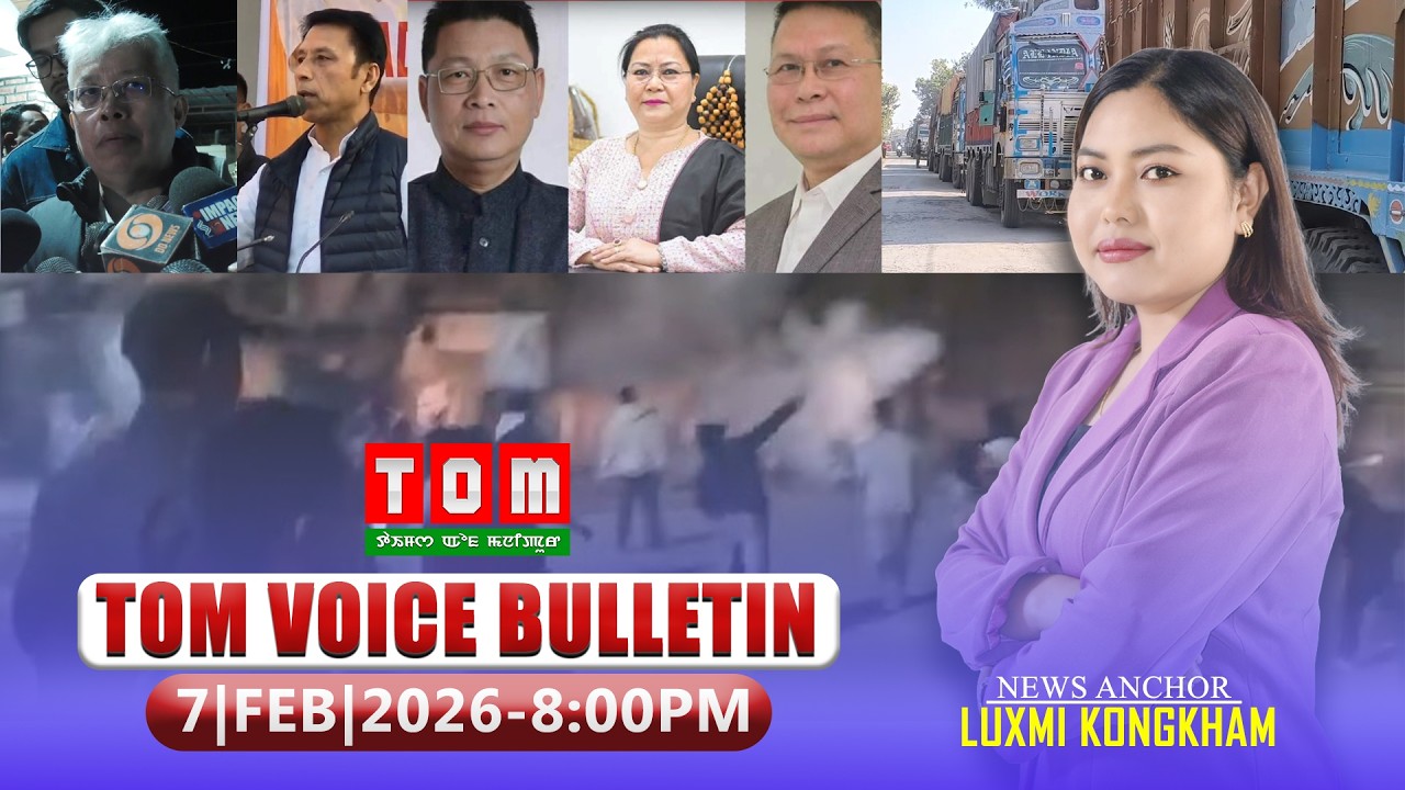 TOM TV - TOM VOICE BULLETIN || 7 FEB 2026, 8:00 PM