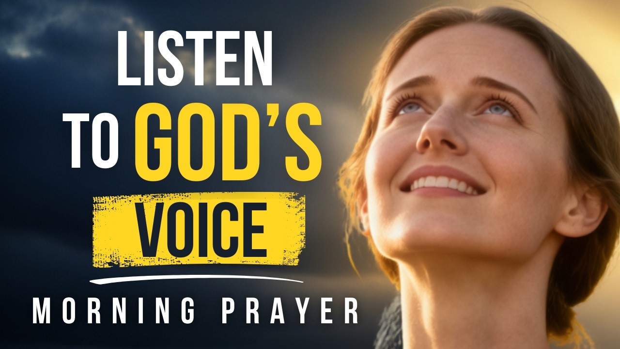 When Life Feels Like a Storm, One Voice Can Save You | Morning Prayer to Hear God Clearly