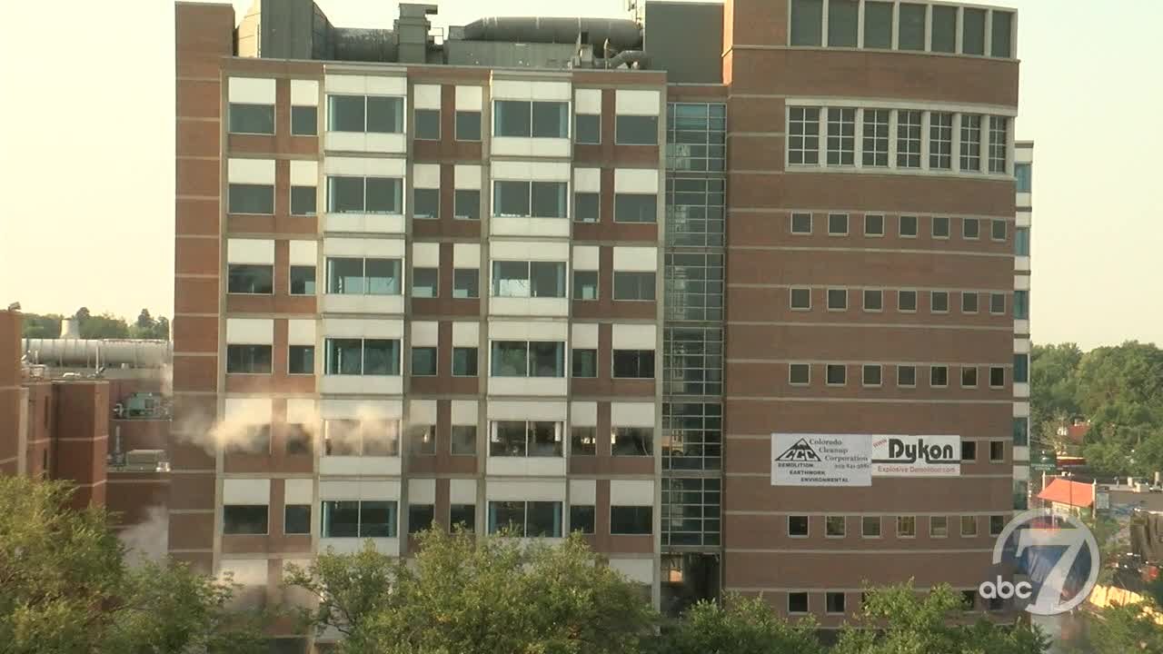 CLOSE-UP and IN REVERSE: Watch CU building implosion from different perspectives