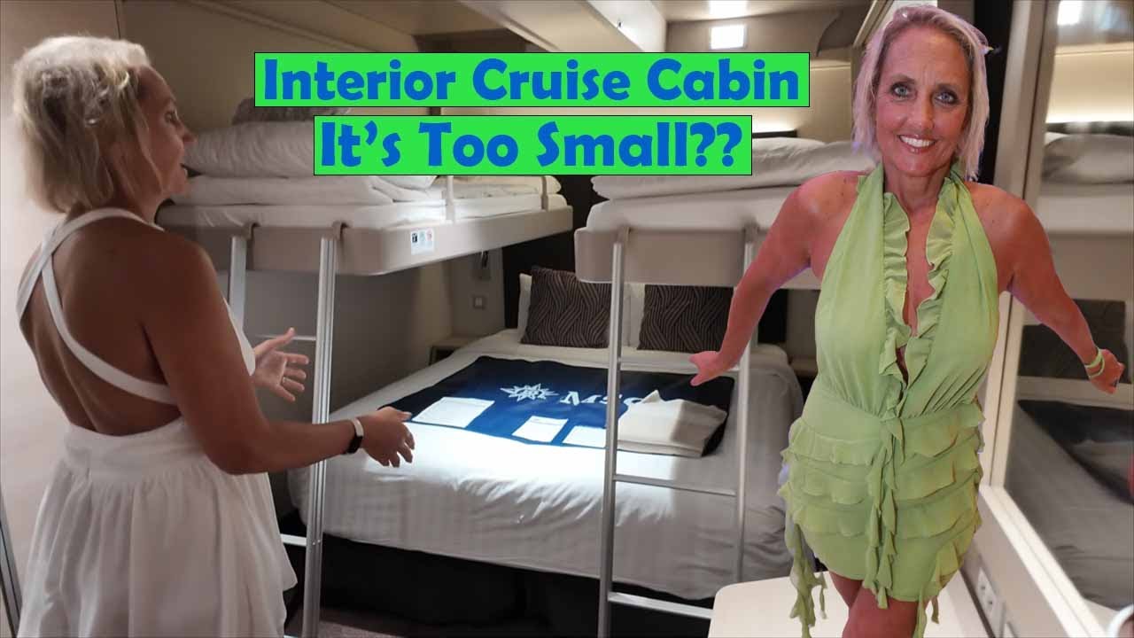 Экскурсия по салону лайнера MSC World America. Сколько места в салоне? Поместятся ли 4 человека?