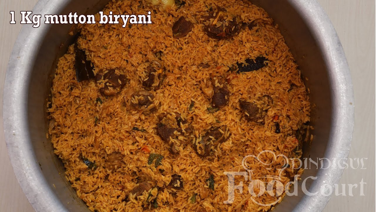 1 Kg Mutton Biryani recipe/ Mutton Biryani/  Biryani recipes