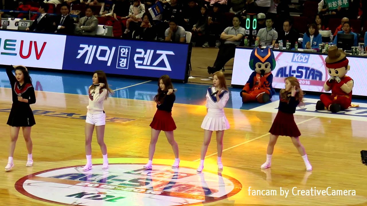 20160110 [직캠/Fancam] 레드벨벳(redvelvet)-DumbDumb 프로농구올스타전