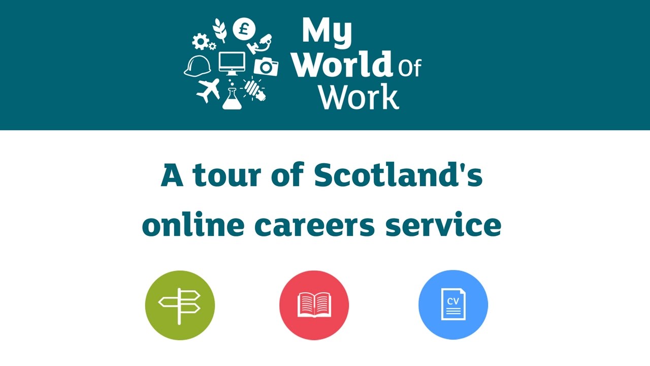 My World of Work: обзор онлайн-сервиса по профориентации в Шотландии