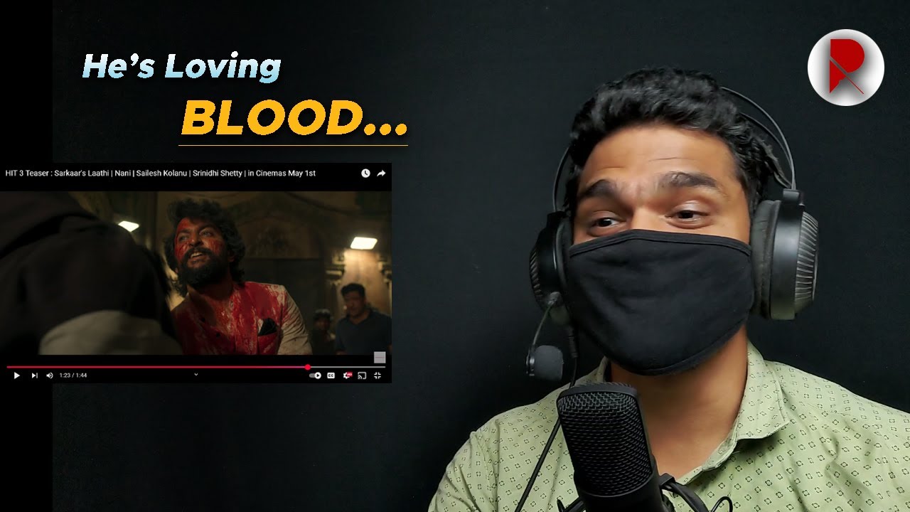 HIT 3 Teaser Reaction: He Love's Blood 🥵 : Nani : RatpacCheck