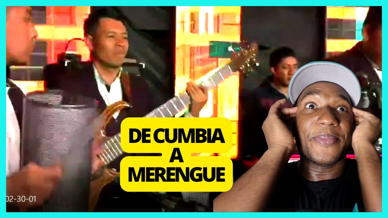 WOW!!! DE CUMBIA A MERENGUE...TIENES ES ESCUCHAR ESTO