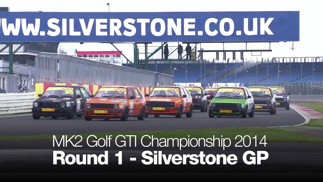 The Dunlop Golf GTI Championship 2014 Round 1 Silverstone GP