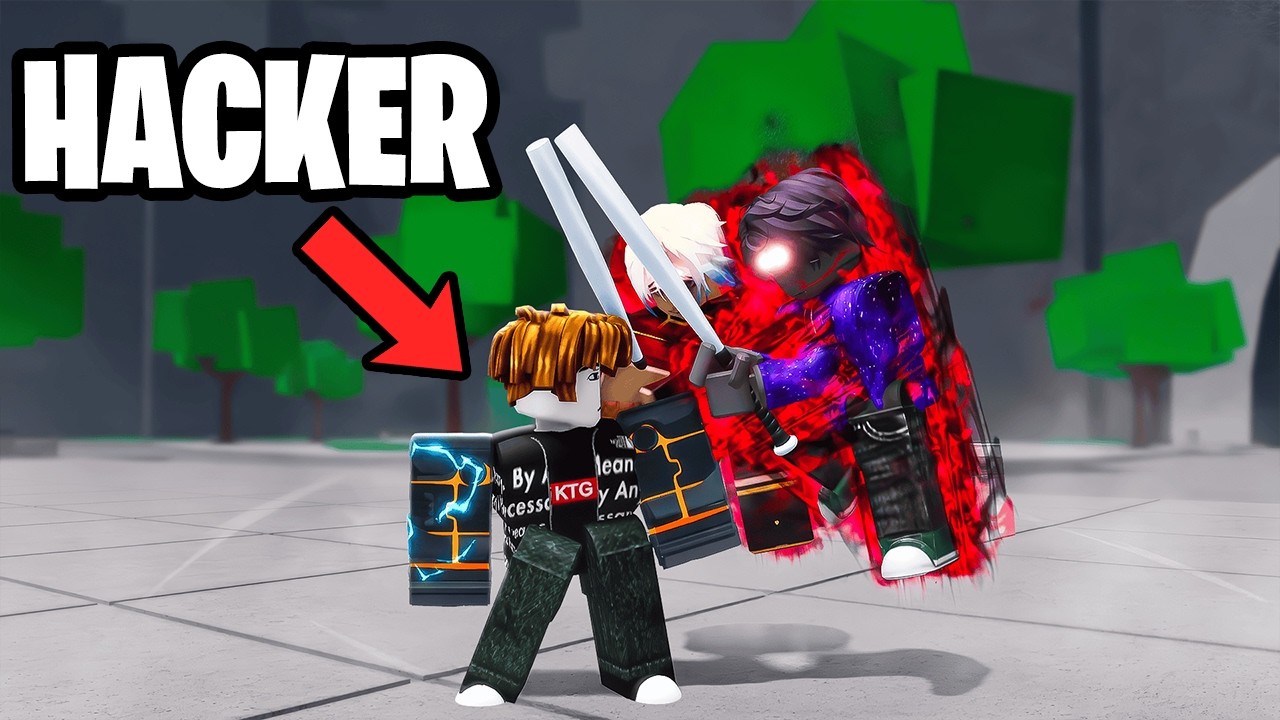 What Happens If 10 PLAYERS VS 1 HACKER in The Strongest Battlegrounds?