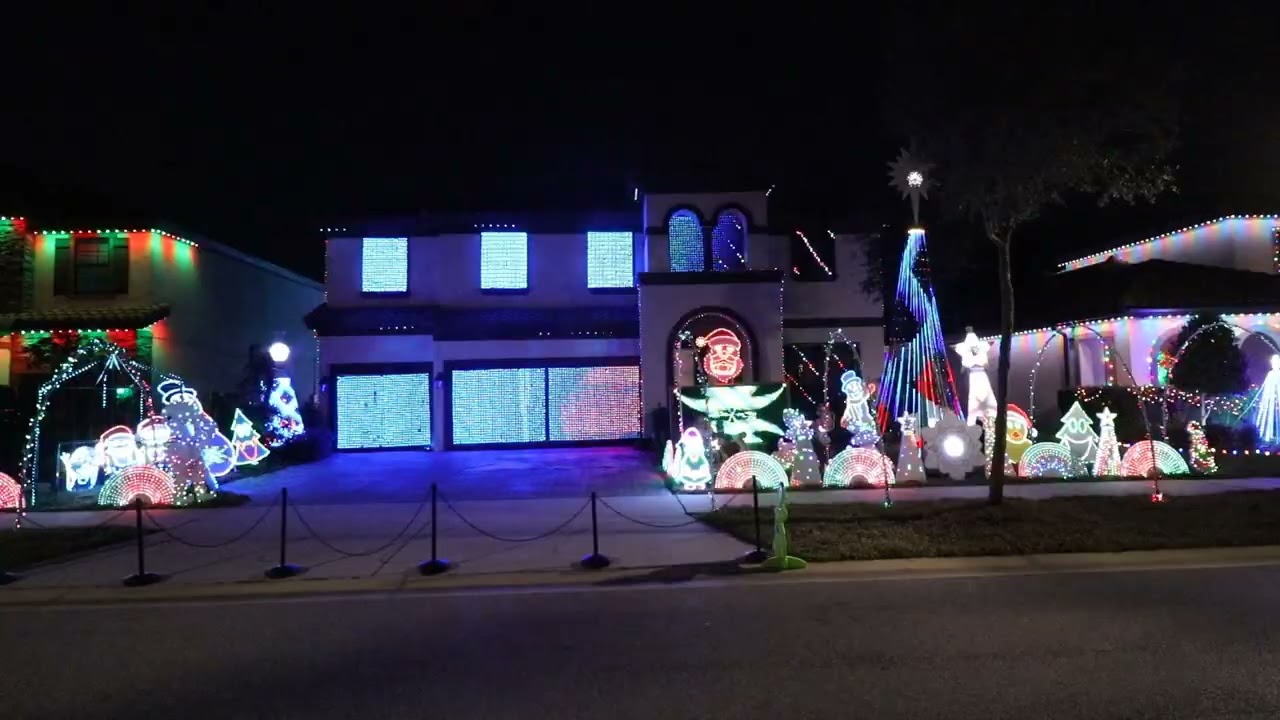 🎄✨ The Lights of Christmas | Kerrie Ironside 🎶 Beautiful Christmas Light Show | Starkey Ranch