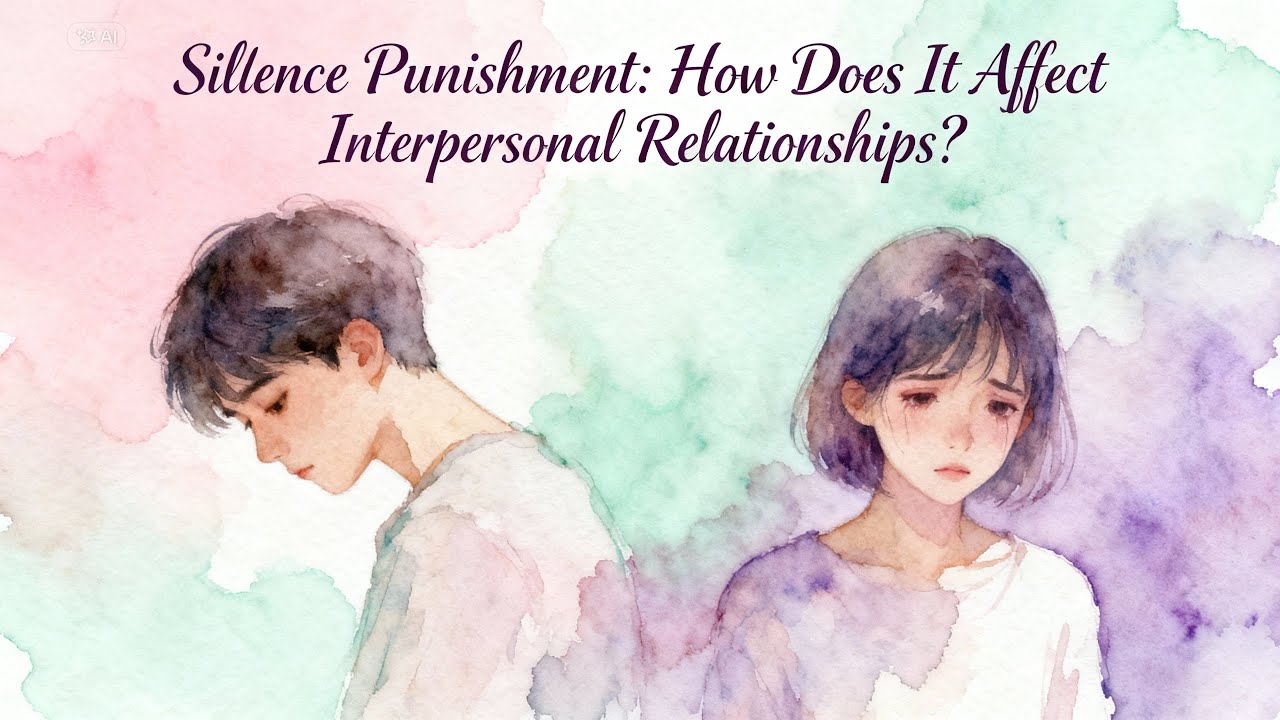 Silence Punishment: How Does It Affect Interpersonal Relationships?