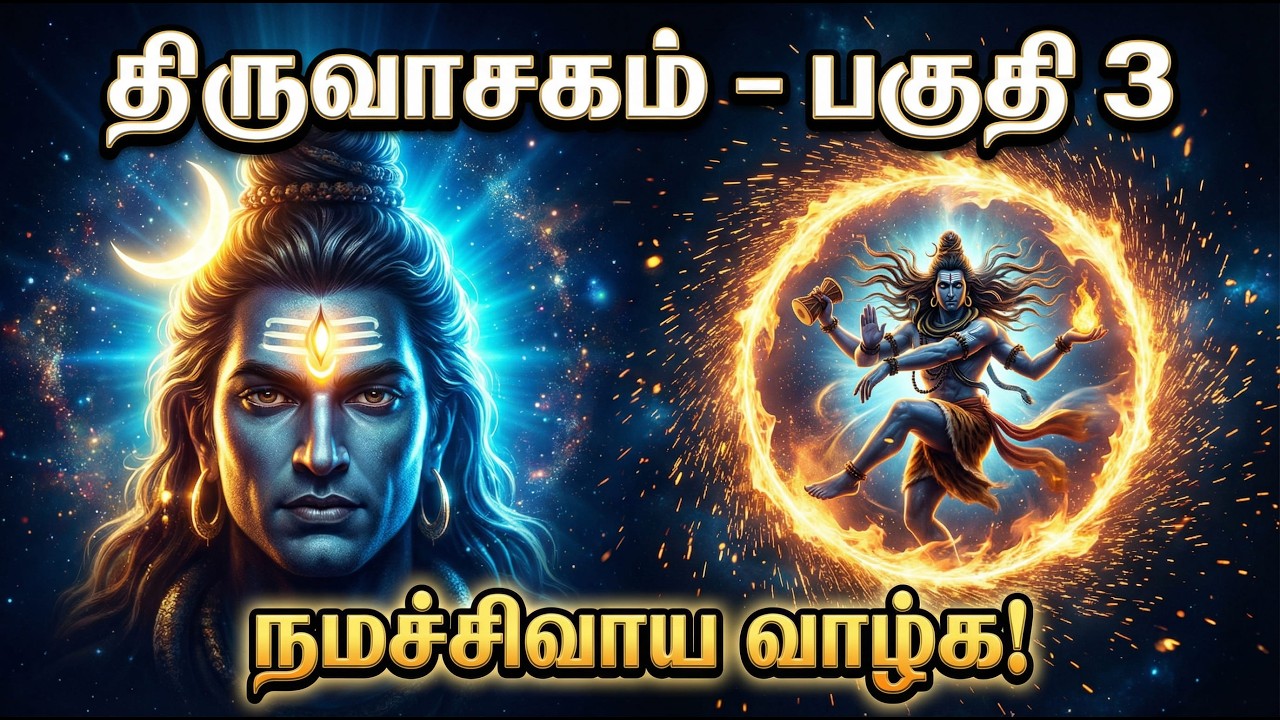 திருவாசகம் – பகுதி 3 | கேட்கும் போதே ஆன்மா உருகும்!