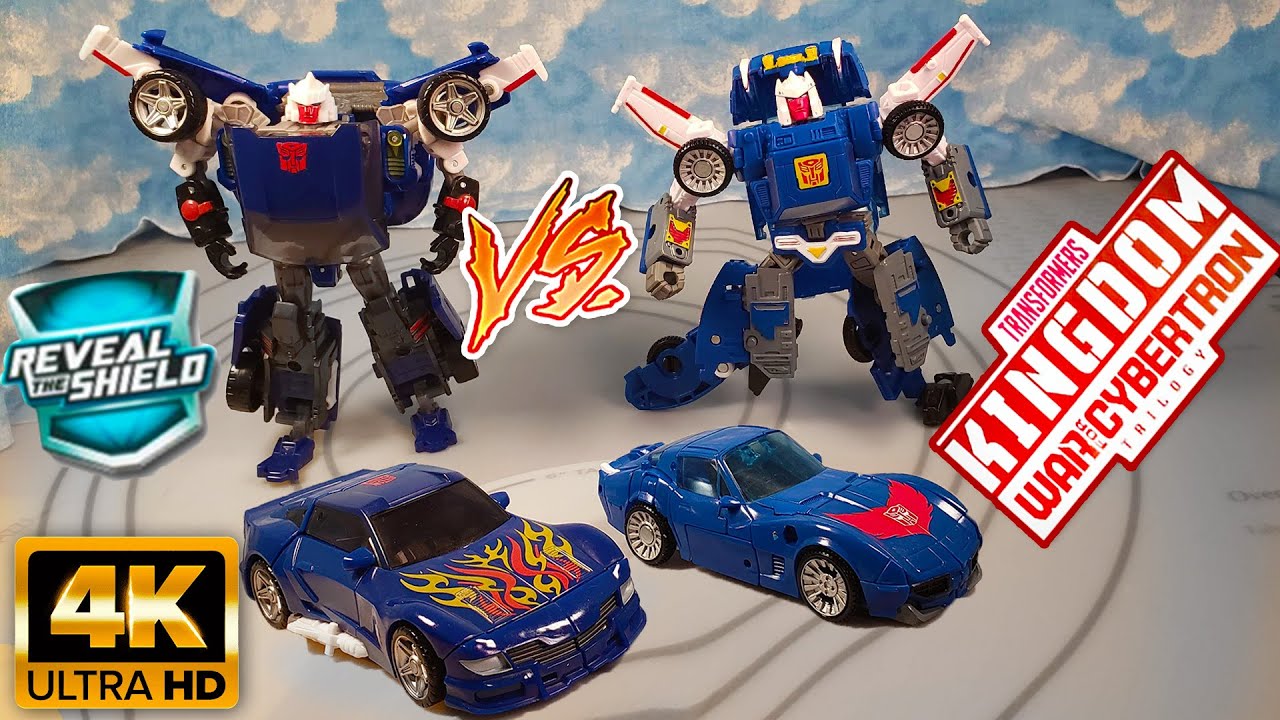 KINGDOM TRACKS vs RTS TURBO TRACKS Transformers WFC Comparison Review Is it the best G1 Tracks? 4K