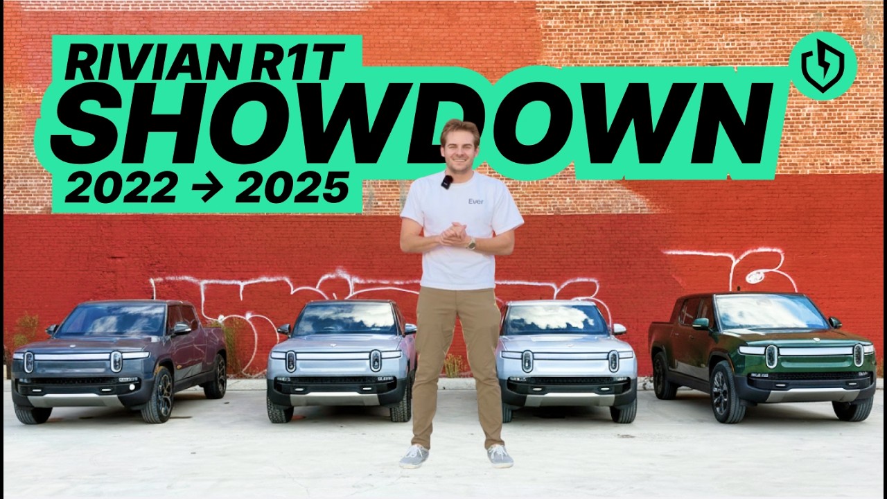 Rivian R1T: 2022 vs 2023 vs 2024 vs 2025 — What’s Actually Changed?