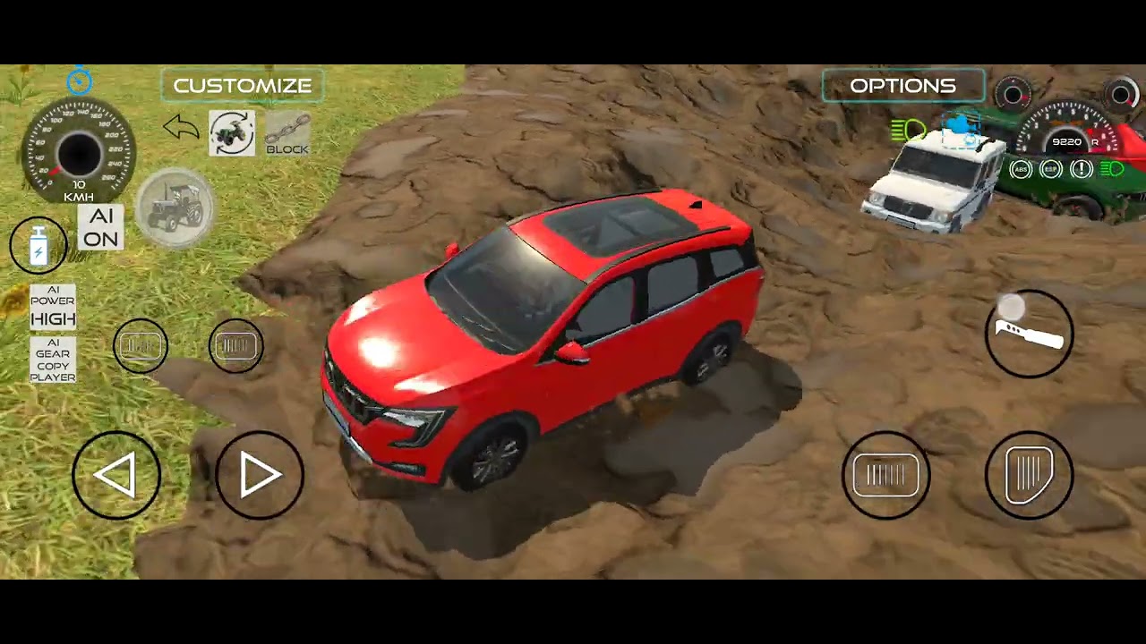 Scorpio N  XUV700 Bolero thar Charon gadi daldal mein fans gai 😨😯