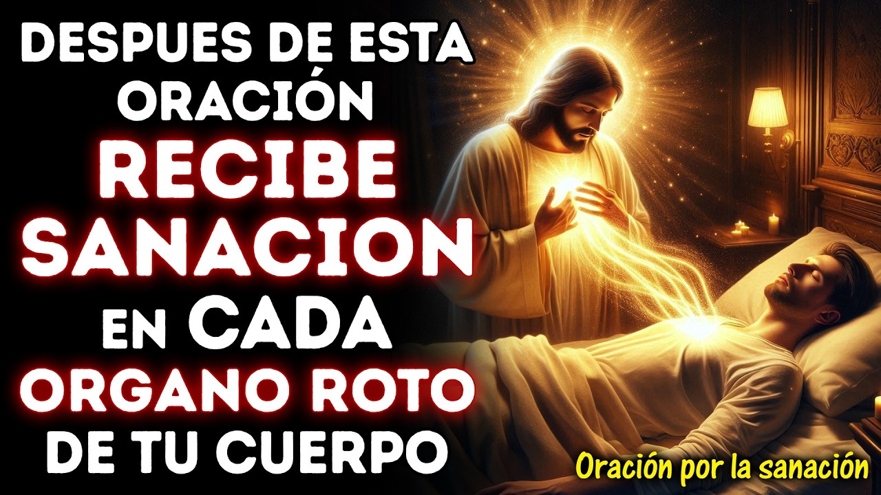 Pon tus MANOS donde te DUELE y recibe SANIDAD hoy | en cada ¡ORGANO de tu CUERPO! que esta DAÑADO