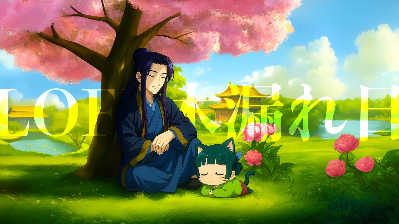 🍵 1hr apothecary diaries lofi – calming music for study, work & relaxation 🌺