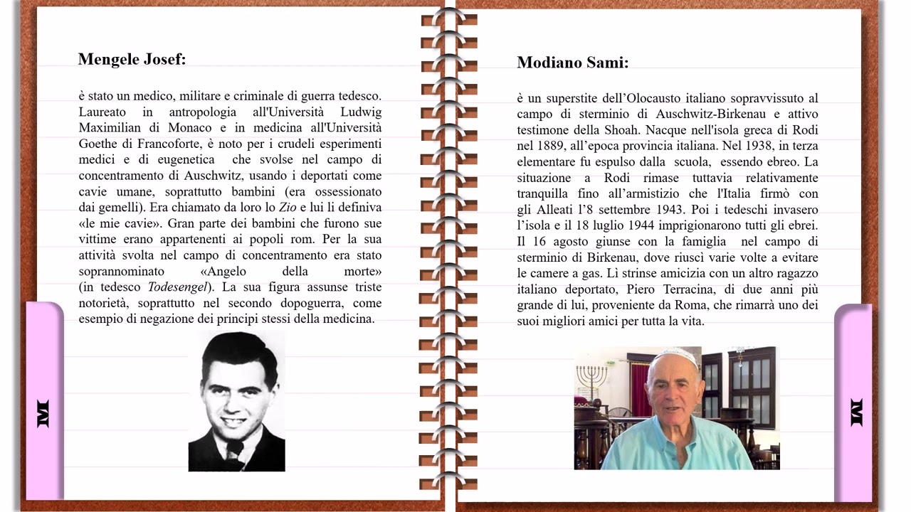 3B secondaria - Alfabeto della Shoah