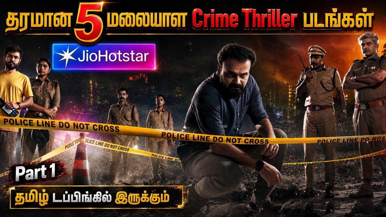 JioHotstar ல இருக்கும் சூப்பரான 5 மலையாள Crime Thriller படங்கள் | #tamil | @wowmoviestamil