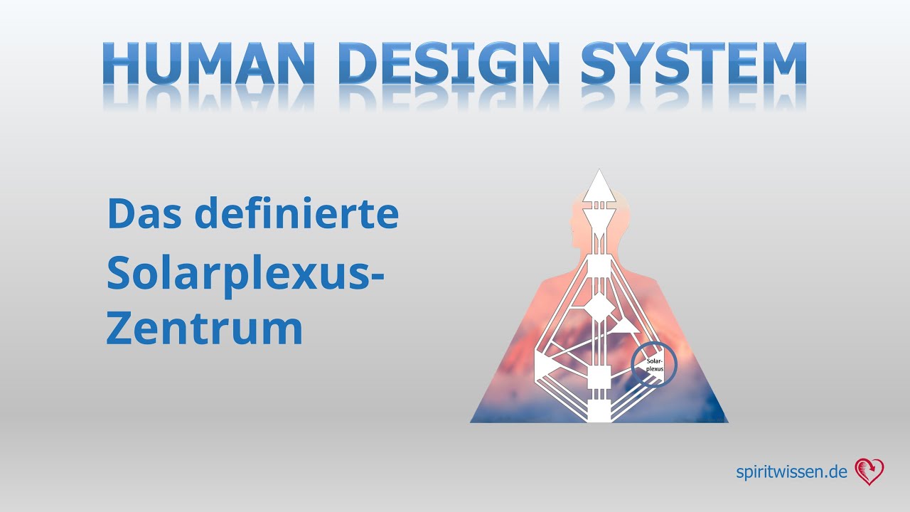 Human Design: Das definierte Solarplexus-Zentrum
