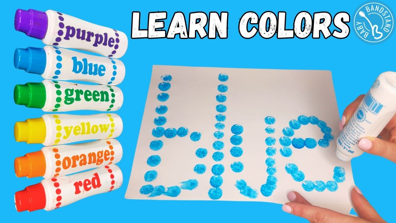 Colors and Learning for Toddlers- First Words and Songs with Ms. Alyssa!