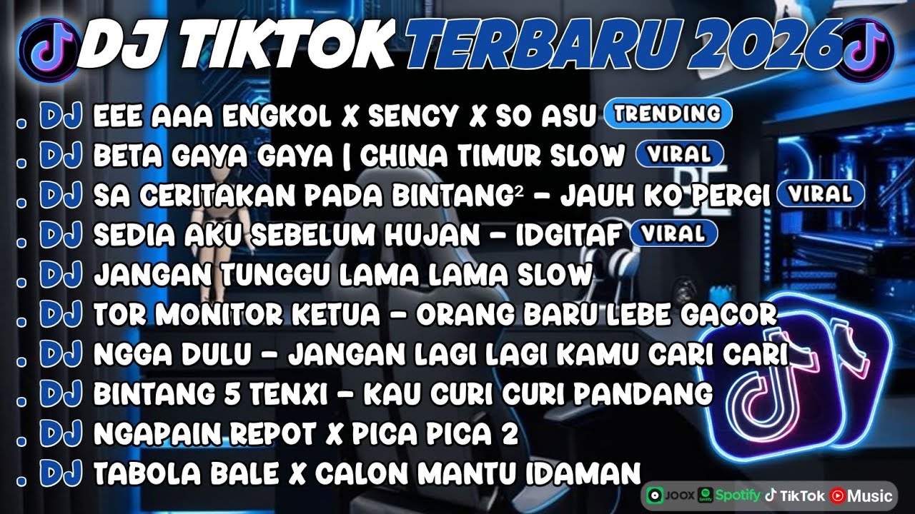 DJ TIKTOK TERBARU 2026🎵DJ EEE AAA ENGKOL X SENCY X SO ASU🎵DJ BETA GAYA GAYA | CHINA TIMUR SLOW