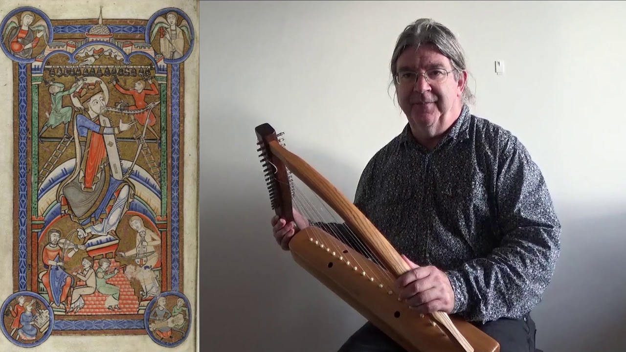 Instrument Exhibit: Andrew Lawrence-King, Medieval Harp