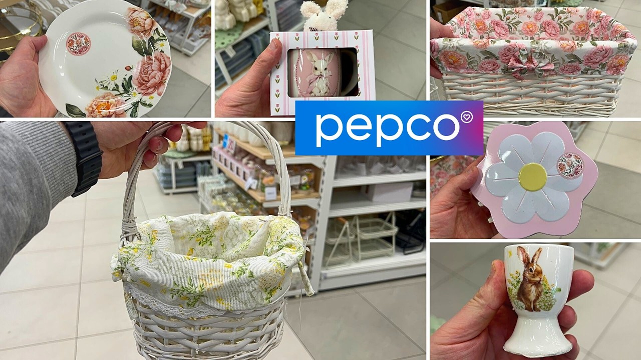 PEPCO 🛍️ EASTER DECOR 🐰💖 FLOWER PLATE 🌸 BUNNY CUP 🐣 SPRING FINDS 💖 SHELF REVIEW