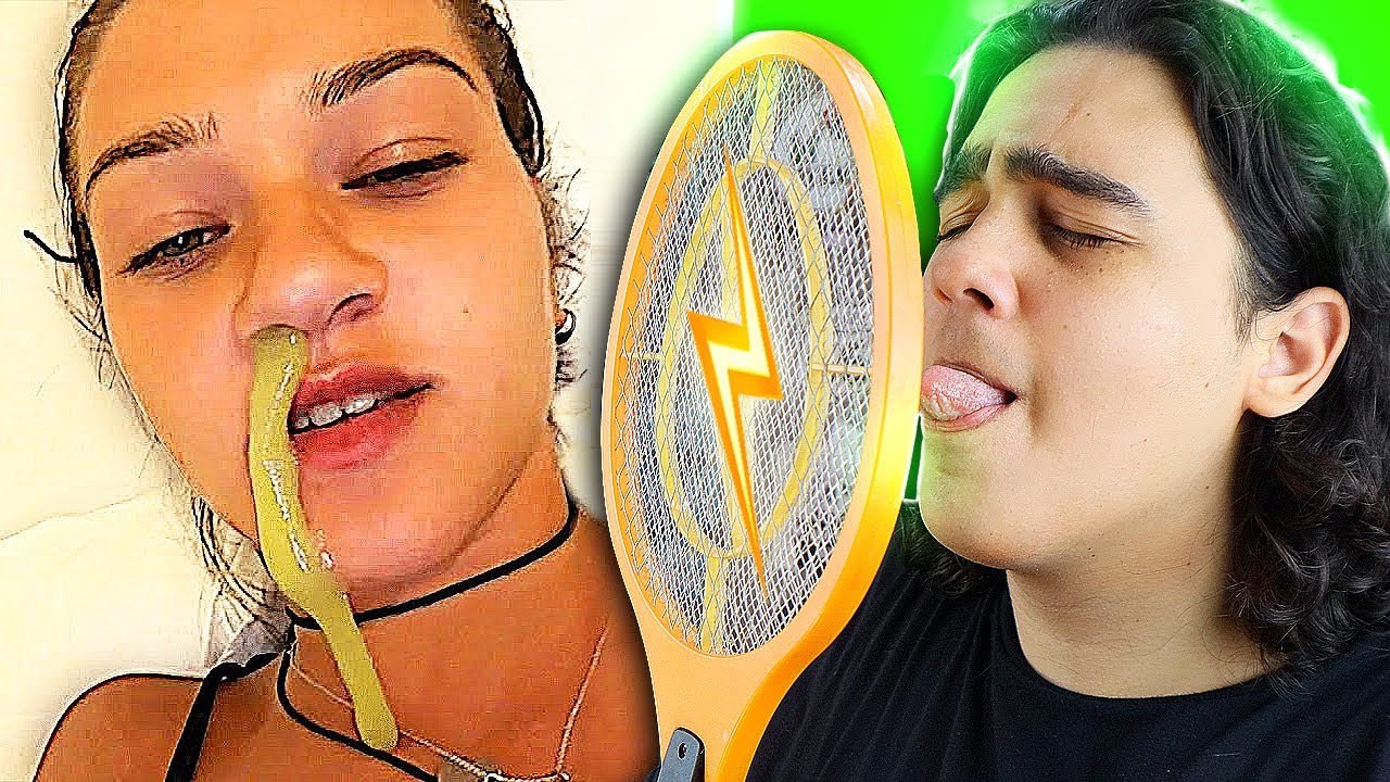 Se eu rir = LEVO CHOQUE (na língua)