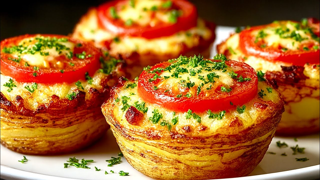 🎄 Kartoffelnest in 15 Minuten wie in einem Restaurant! Ein schnelles und leckeres Abendessen!