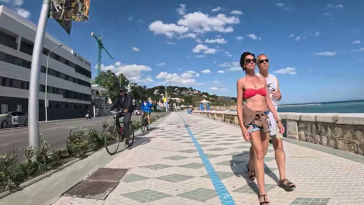 Paseo en bicicleta al Monte San Antón. Málaga.