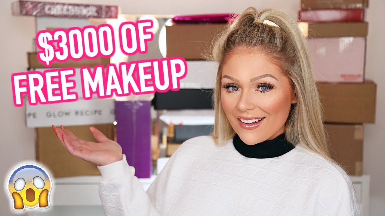 HUGE PR UNBOXING HAUL | FREE STUFF BEAUTY GURUS GET