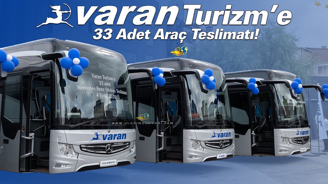 Mercedes-Benz' den Varan Turizm' e 33 Adet Otobüs Teslimatı