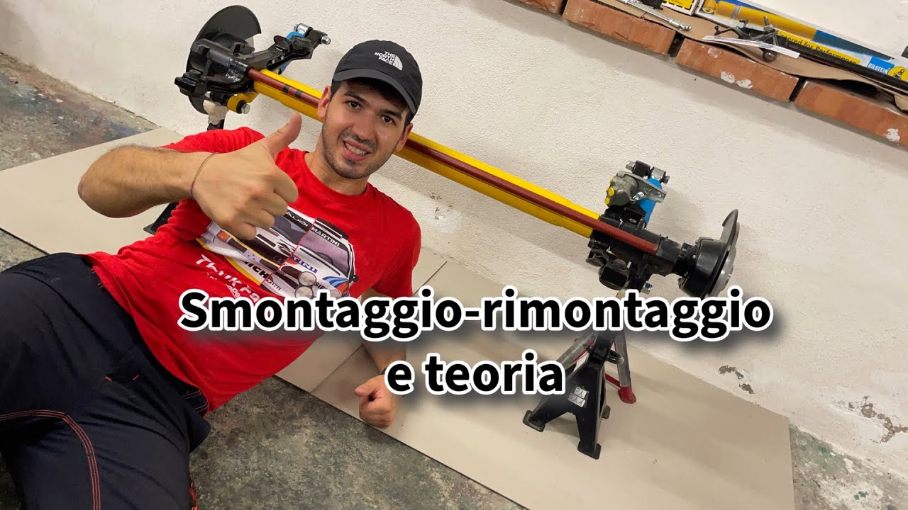 Smontaggio e rimontaggio ponte posteriore Citroen Saxo VTS 😱 + teoria cuscinetti e boccole