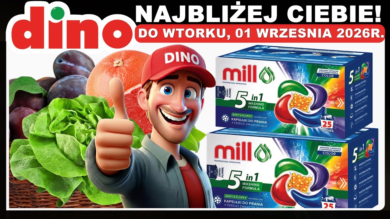 DINO MARKET | Nowa Oferta do Wtorku 01.09.2026 | Tanie Zakupy w Dino!