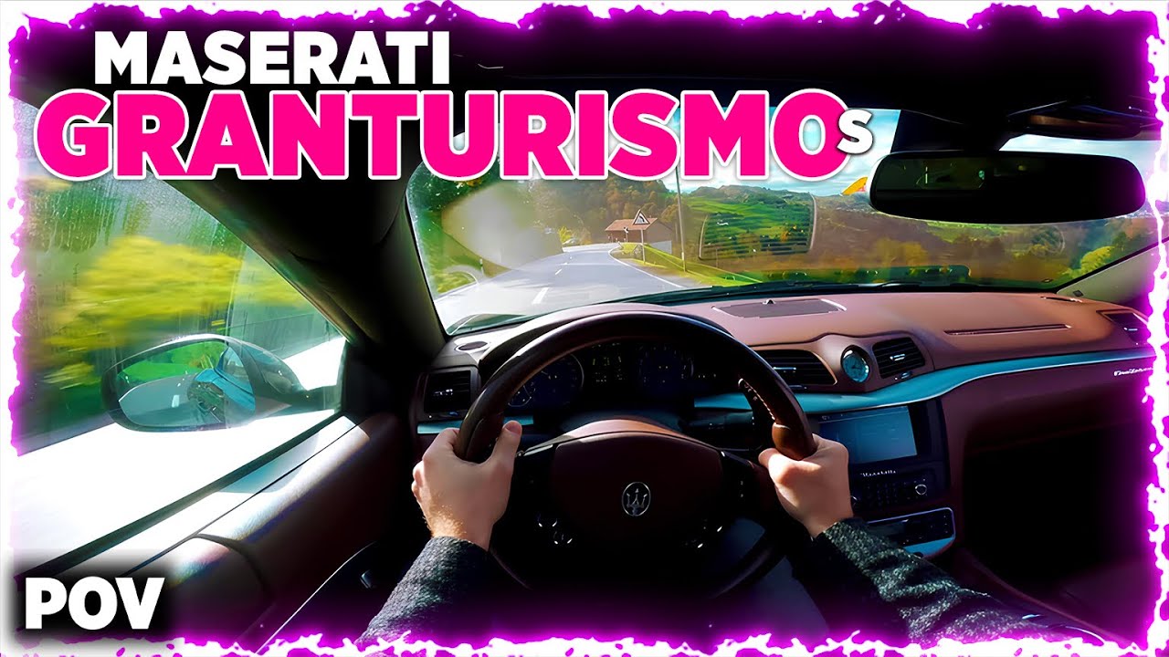 Heart-Pounding Maserati Granturismo S 4.7 POV Experience