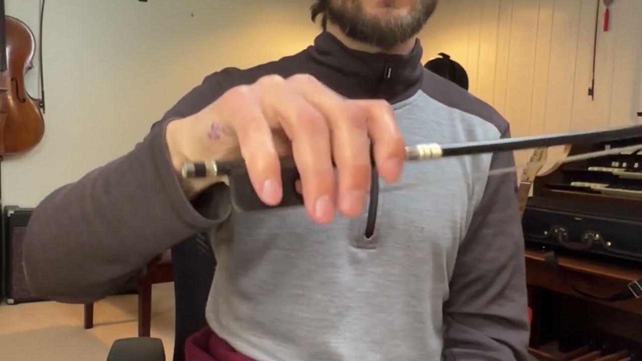 Cello Bow Hold Ergonomics