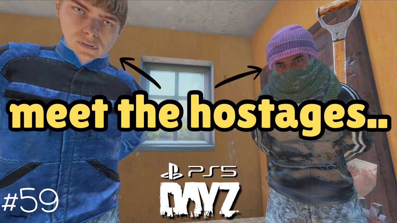 Taking HOSTAGES on Console DayZ - INSANE PVP!