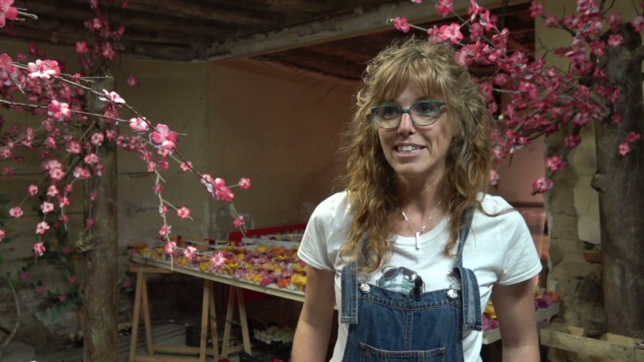 Les Enramades de Sallent, un art efímer tradicional que uneix tot un poble
