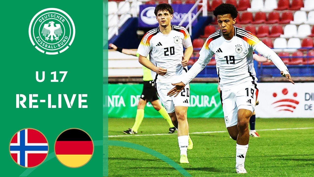 Norwegen U 17 vs. Deutschland U 17 | Re-Live | U 17 Nationalmannschaft | EM-Qualifikation