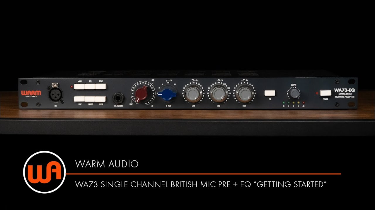 Warm Audio // WA73-EQ Single Channel British Mic Pre + EQ 