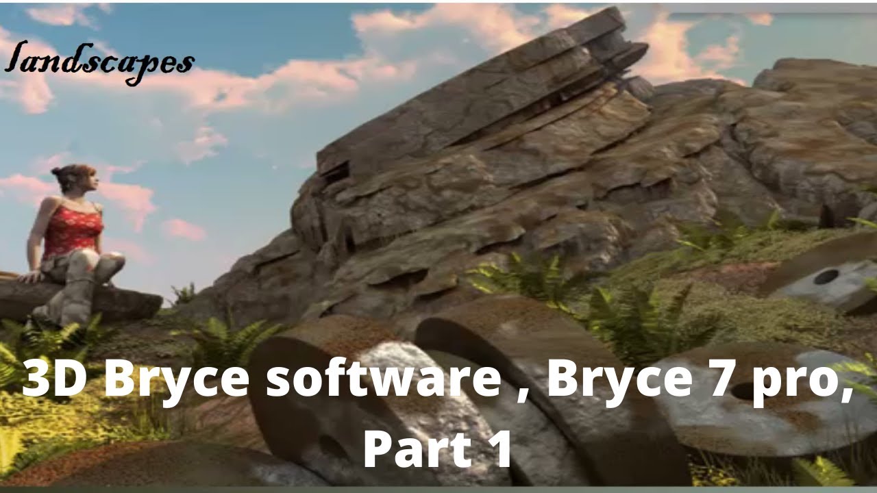 3D Bryce software , Bryce 7 pro, DAZ Studio